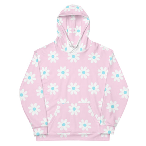 Pink Daisy Unisex Hoodie