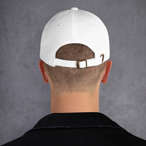 Black 11:11 with Daisies Dad Hat