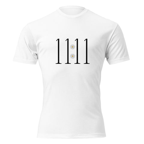 11:11 with Daisies Unisex Fitted T-Shirt