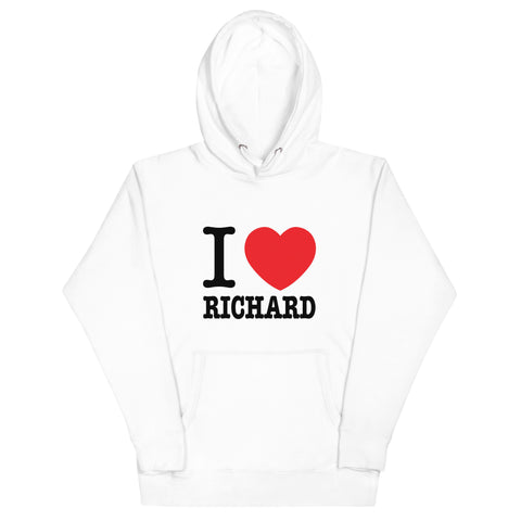 I Heart Richard Unisex Hoodie