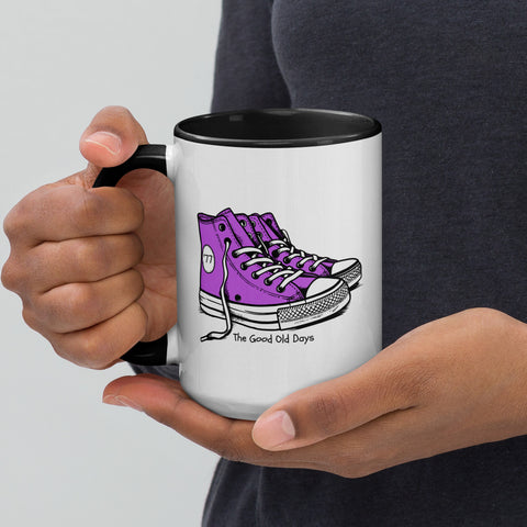 The Good Old Days Mug with Color Inside