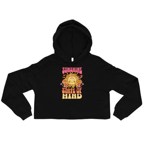 Sunshine State Of Mind Cropped Hoodie