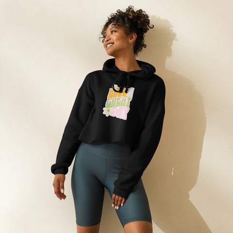 Have a Great Day Crop Hoodie